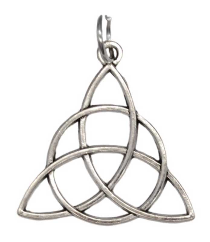 (image for) 1 1/8" Triquetra amulet