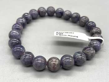 (image for) 5-9mm Iolite bracelet