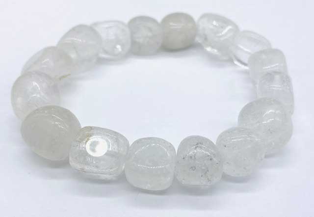 (image for) Quartz gemstone bracelet